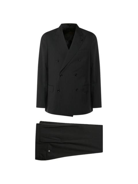 LARDINI double-breasted wool suit