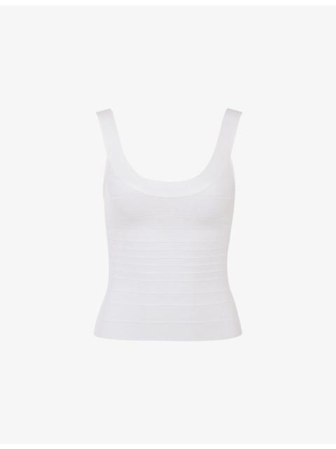 House of CB The OG Scoop-Neck Woven Bandage Top