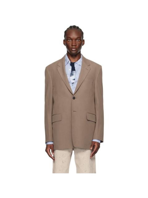 Our Legacy Taupe Vienna Blazer