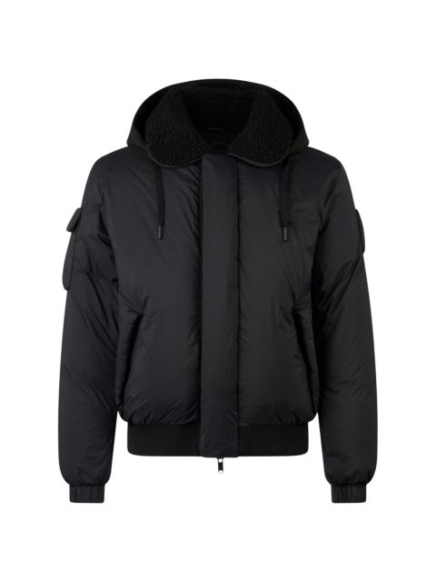 MOOSE KNUCKLES Men's Bruce Bomber Jacket - Black