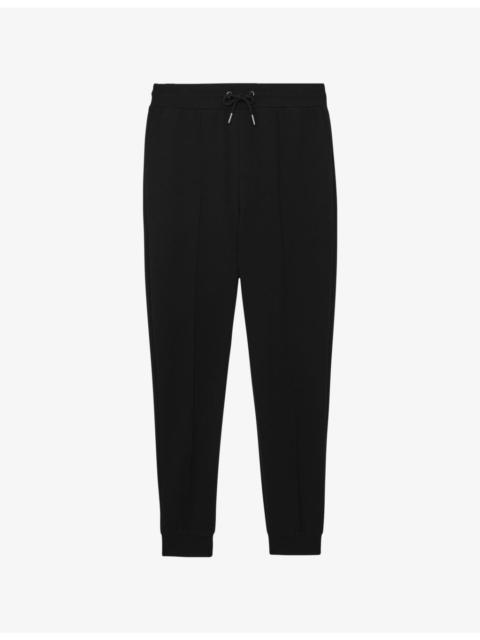 REISS Premier Drawstring-Waist Stretch-Jersey Jogging Bottoms