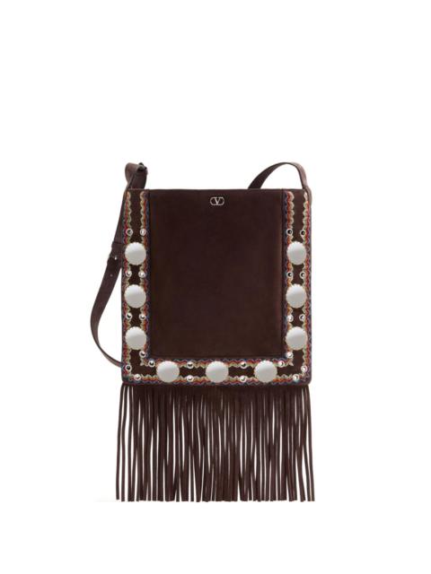 Valentino Nellcôte fringed cross body bag