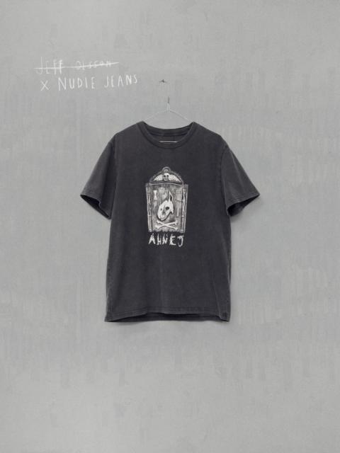 Nudie Jeans Roy Oh No T-Shirt Faded Black