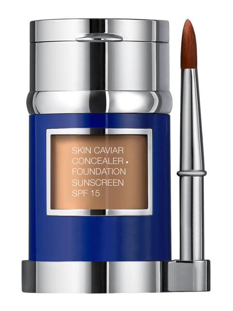 LA PRAIRIE Women's Skin Caviar Concealer Foundation Sunscreen SPF 15 - Mocha