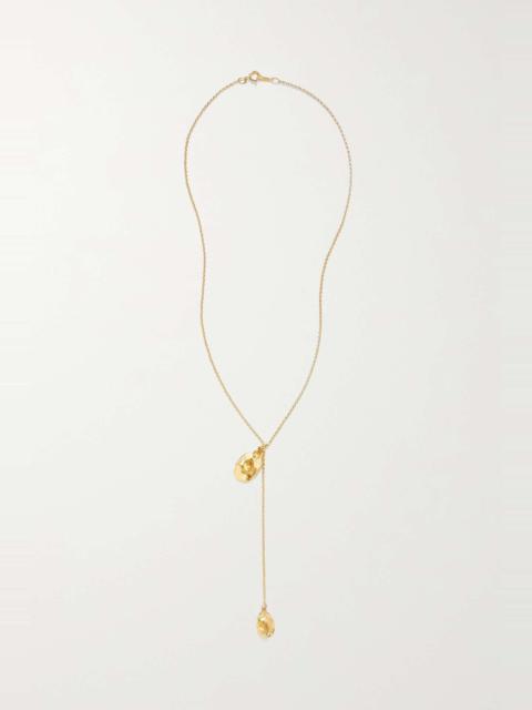ALIGHIERI The Lunar Rocks gold-plated necklace