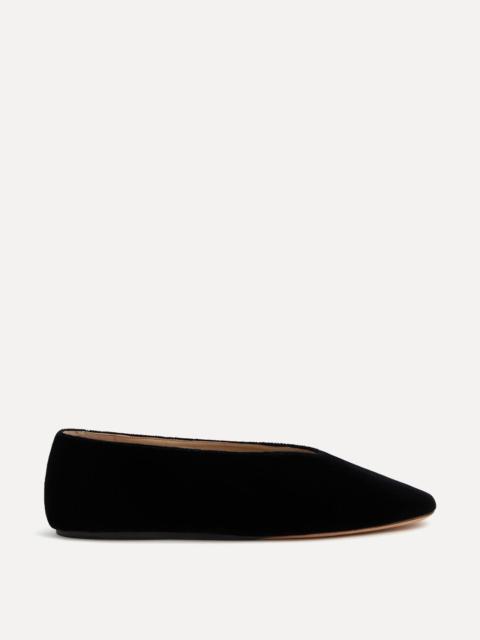 LE MONDE BÉRYL Olympia Slipper / Black Velvet