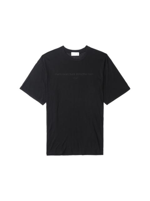 POST ARCHIVE FACTION (PAF) logo-print lyocell T-shirt