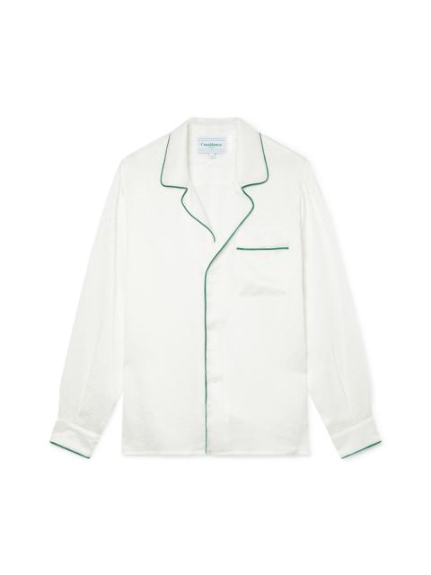 CASABLANCA Monogram Pyjama Silk Shirt