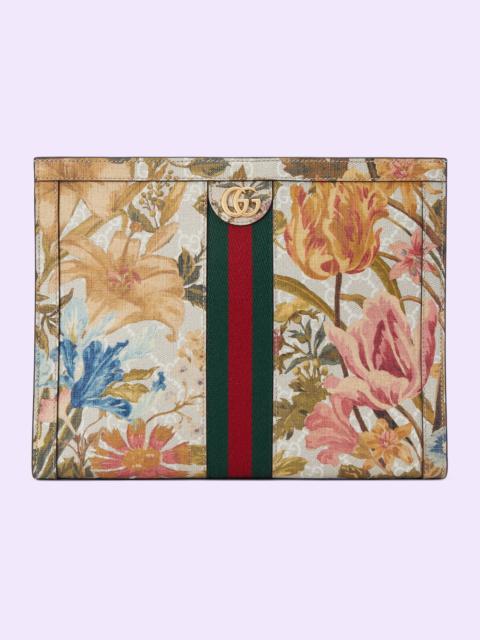 GUCCI Ophidia GG Flora pouch