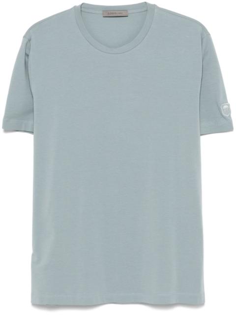 CORNELIANI embroidered-logo T-shirt