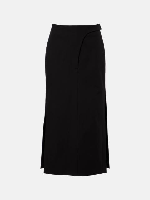 Sportmax Velo cotton pencil skirt