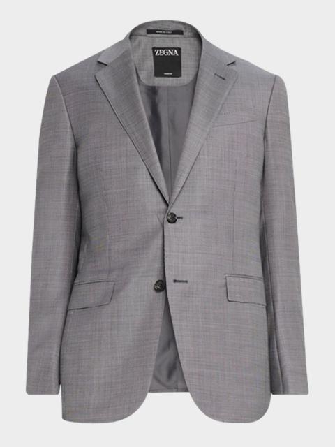 ZEGNA Wool Single-Breasted Blazer