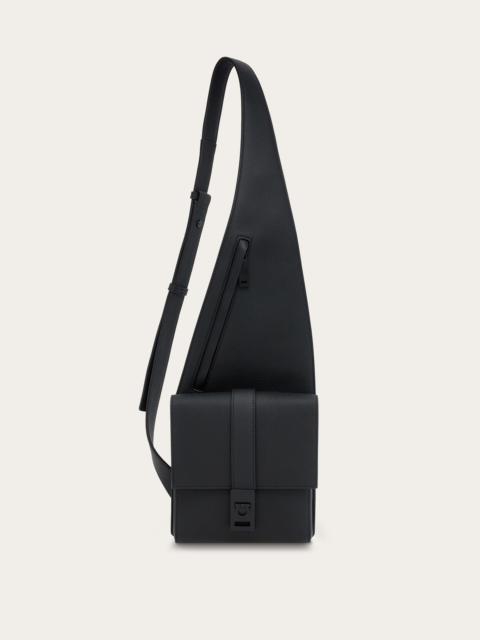 Asymmetric shoulder bag