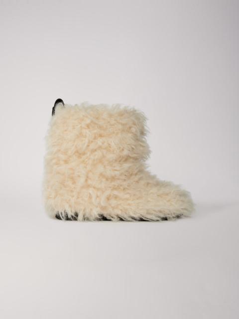 maje Ankle boots in fake fur