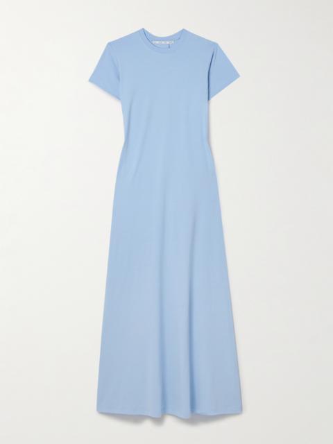 Proenza Schouler Noelle Gathered Cotton-blend Jersey Midi Dress