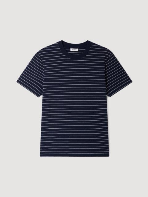 Sandro STRIPED T-SHIRT