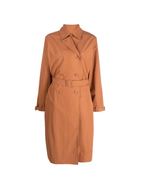 A.P.C. double-breasted trench coat