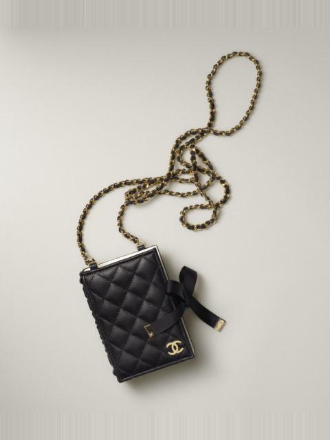 CHANEL Card Holder with Chain