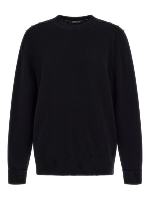 Roberto Cavalli button-detailing jumper