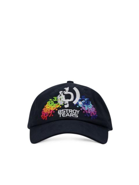 DENIM TEARS x Bstroy Rainbow logo-embroidered baseball cap