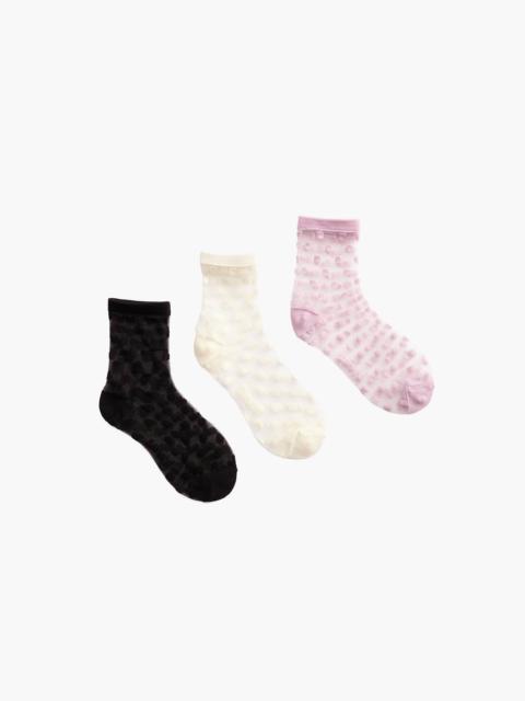 Levi's POLKA DOT MESH SHORT SOCKS