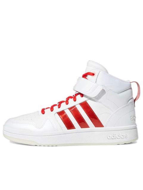 (WMNS) adidas neo Postmove Mid 'White Red' GZ3799