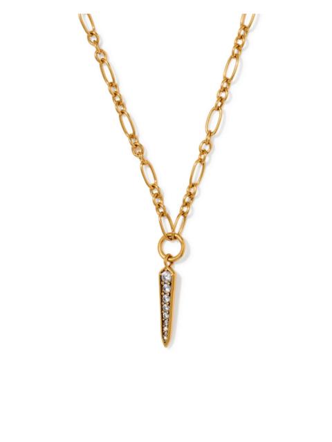 KENDRA SCOTT Fate Vintage Gold Short Pendant Necklace