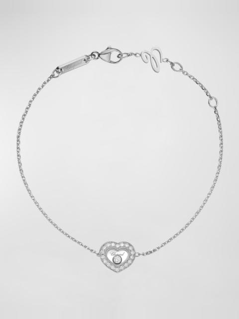 Chopard Happy Diamond Icons 18K White Gold Bracelet
