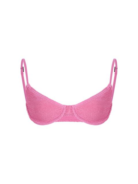 bond-eye Gracie Balconette Bikini Top pink