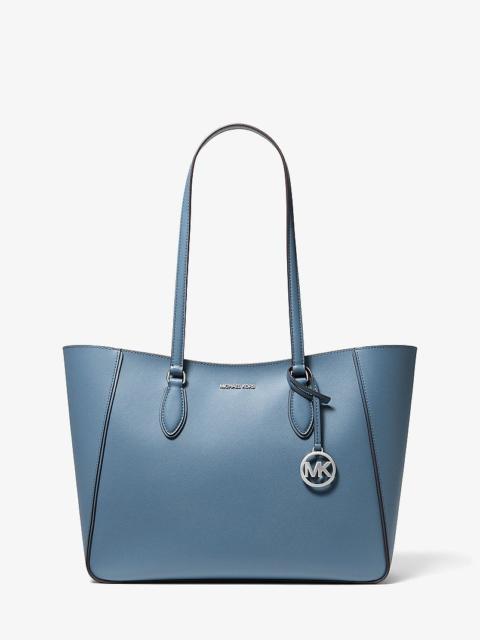 MICHAEL KORS Jet Set Travel Large Signature Logo 3-in-1 Tote Bag