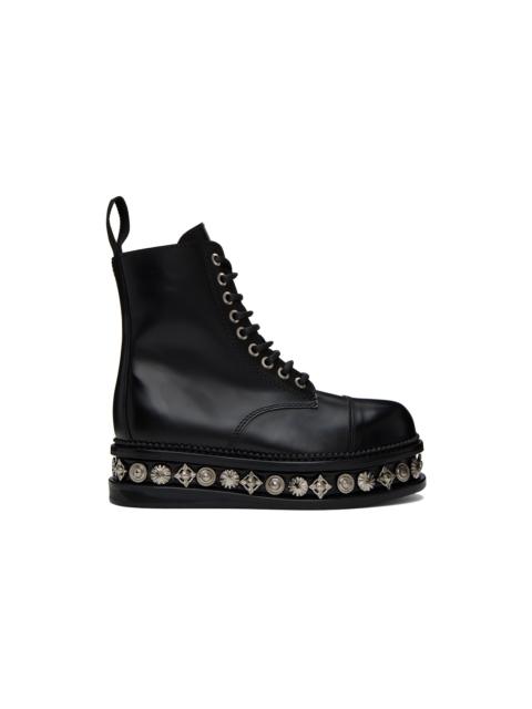 TOGA PULLA Black Platform Boots