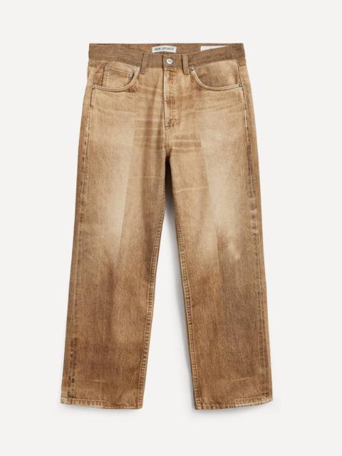 Our Legacy Third Cut Digital Dual Sand Denim Jeans