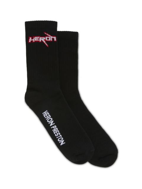 Heron Preston Race Heron Long Socks