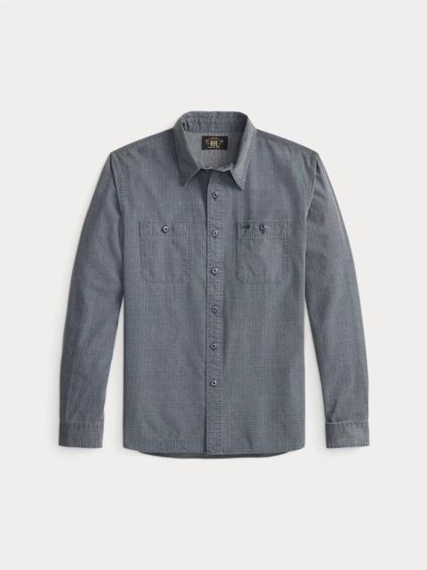 RRL by Ralph Lauren Check-Print Woven Workshirt
