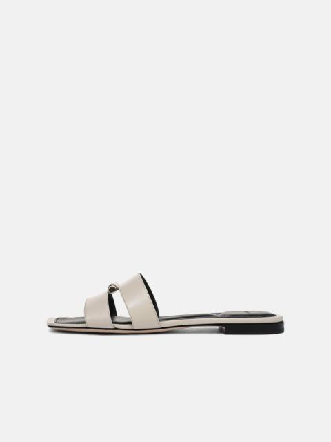 Vince Piper Leather Slide Sandal