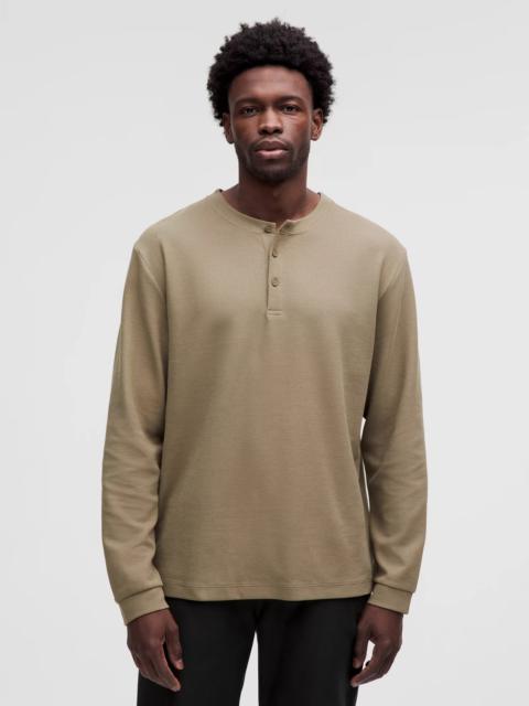lululemon Heavyweight Cotton Textured Henley