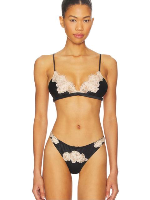 Fleur du Mal Juliet Lace Triangle Bra