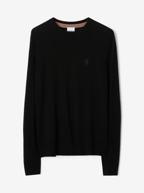 Monogram Motif Cashmere Sweater