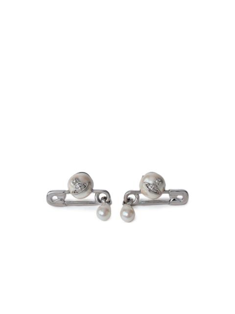 Vivienne Westwood safety-pin earrings