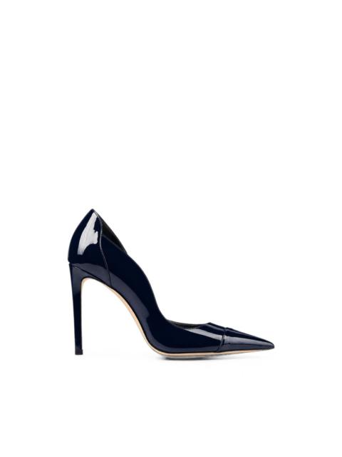 JIMMY CHOO Brigitte 100 patent leather pumps