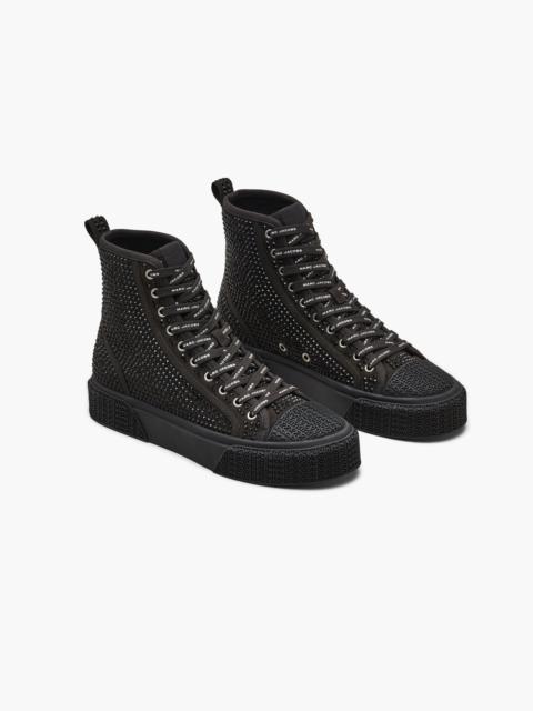 Marc Jacobs THE CRYSTAL CANVAS HIGH TOP SNEAKER
