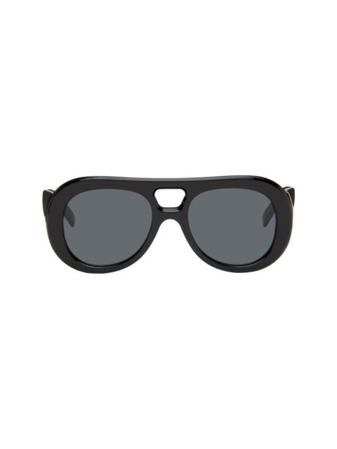 Givenchy Black Mask Aviator Sunglasses