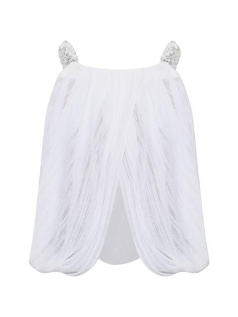 Balmain bead-embellished blouse