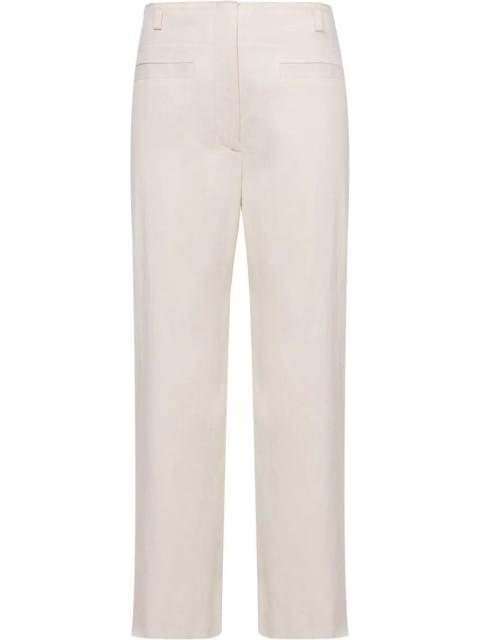 mid-rise bootcut trousers