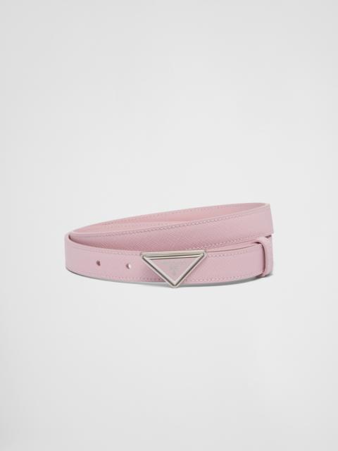 Prada Saffiano leather belt