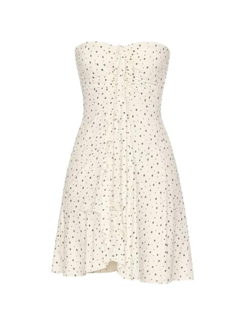 Isabel Marant polka-dot ruffled mini dress