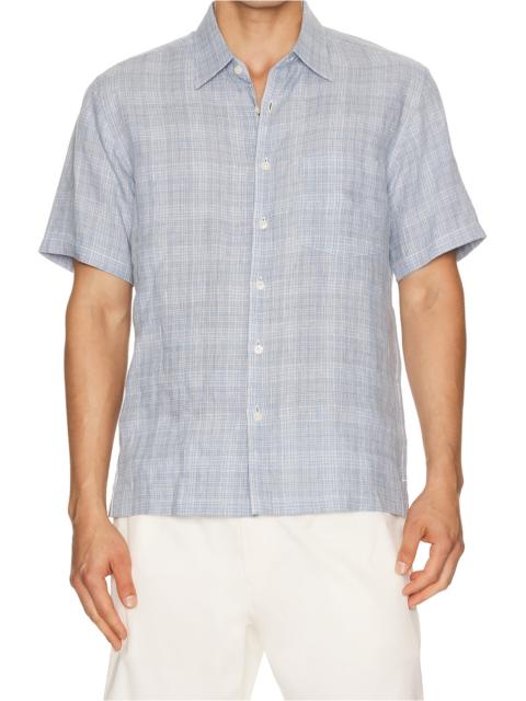 Theory Irving Relaxed Linen Shirt