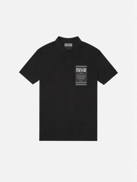 VERSACE JEANS COUTURE Etichetta Polo Shirt