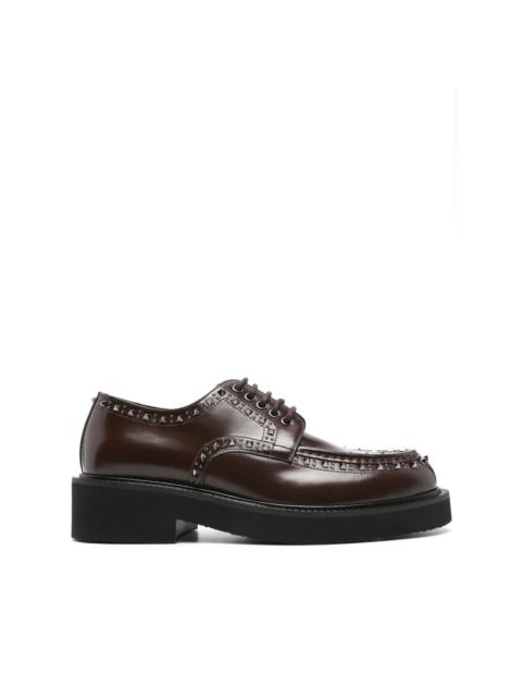 Valentino Rockstud-embellished Derby shoes