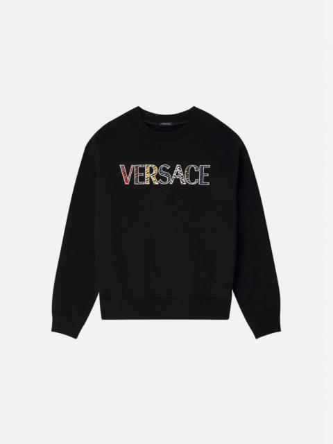 VERSACE Logo Sweatshirt